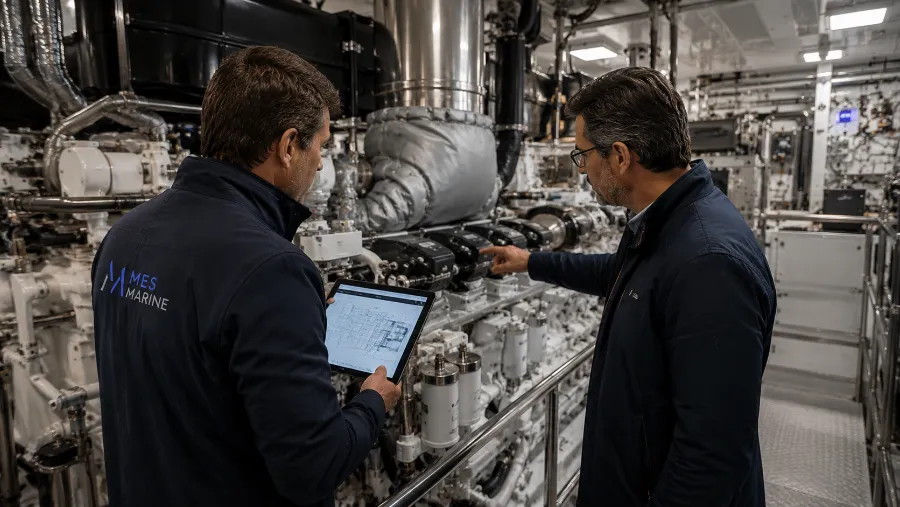 Yacht technical due diligence consultant inspection