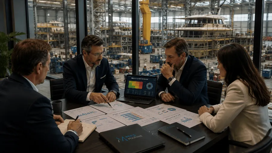 Yacht project and risk advisory assessment