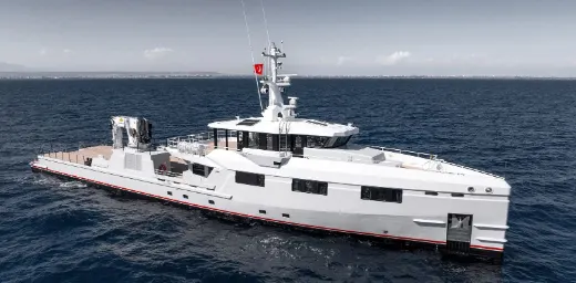 YS5303 Emotional yacht support vessel by Damen Yachting