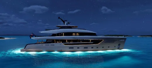 ALY432 E3X motor yacht by ALIA Yachts